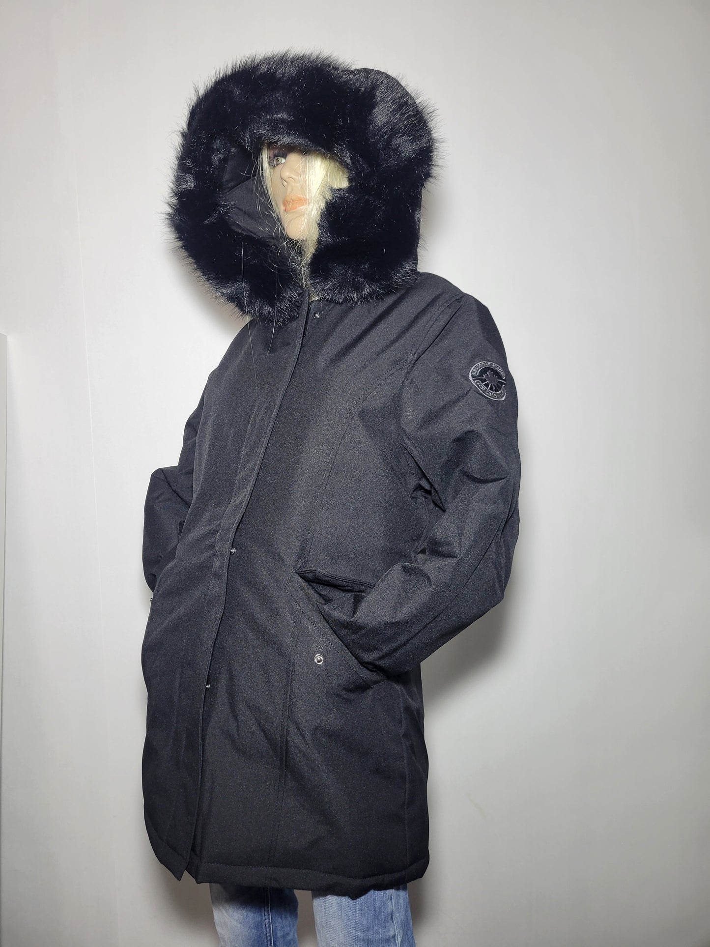 Parka paragoose NINA full black